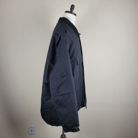 Carhartt Jacket 4XL Black Loose Fit Firm Duck Insulated Traditional Work C003 - Picture 3 of 13